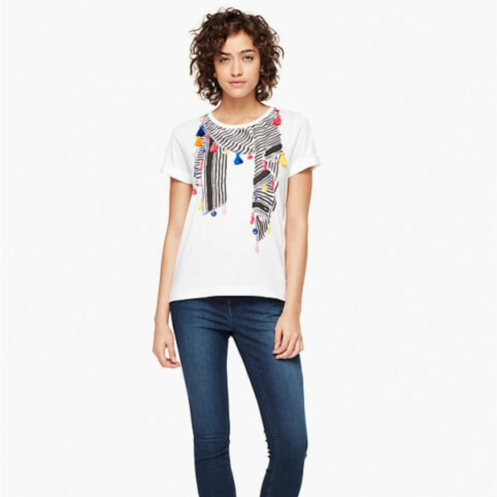 Broome Street Kate Spade Tassel Shirt